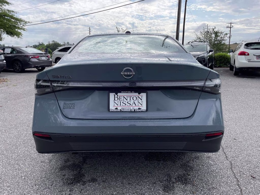 2026 Atlantic Gray Metallic Nissan Sentra SV FWD Sedan