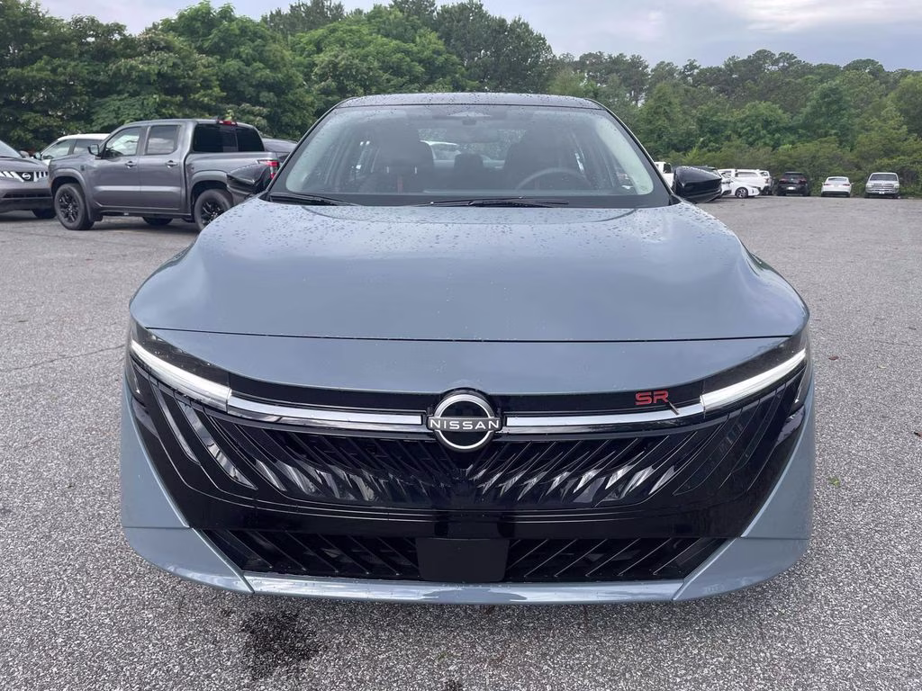2026 Atlantic Gray/Super Black Nissan Sentra SR FWD Sedan