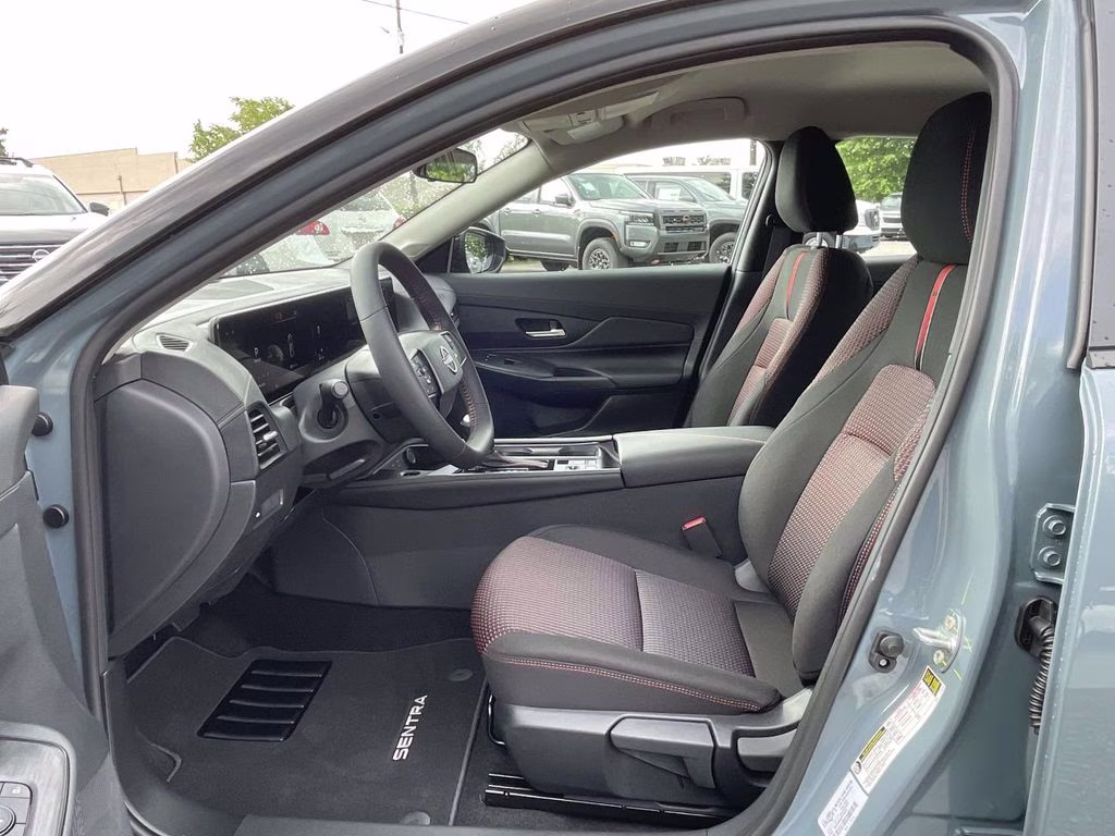 2026 Atlantic Gray/Super Black Nissan Sentra SR FWD Sedan