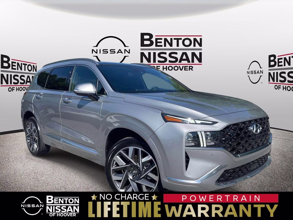 2023 Shimmering Silver Pearl Hyundai Santa Fe Calligraphy FWD SUV