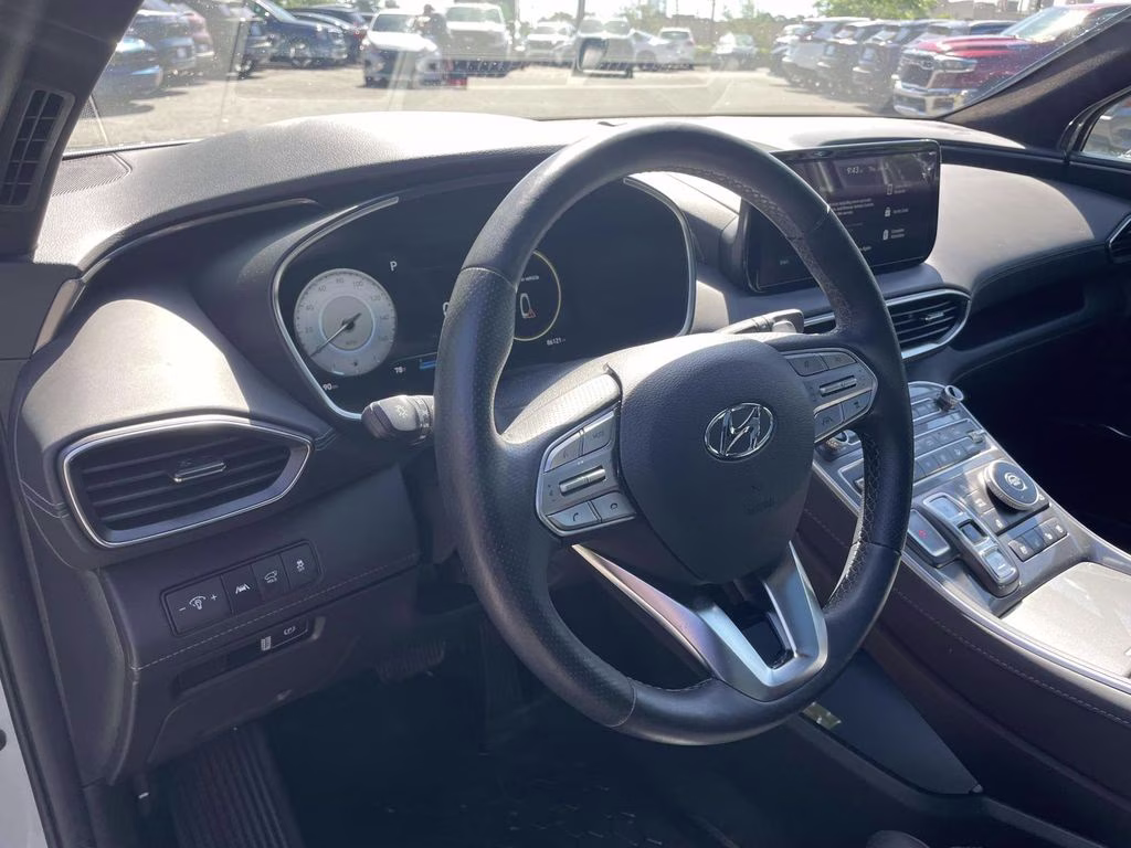 2023 Shimmering Silver Pearl Hyundai Santa Fe Calligraphy FWD SUV