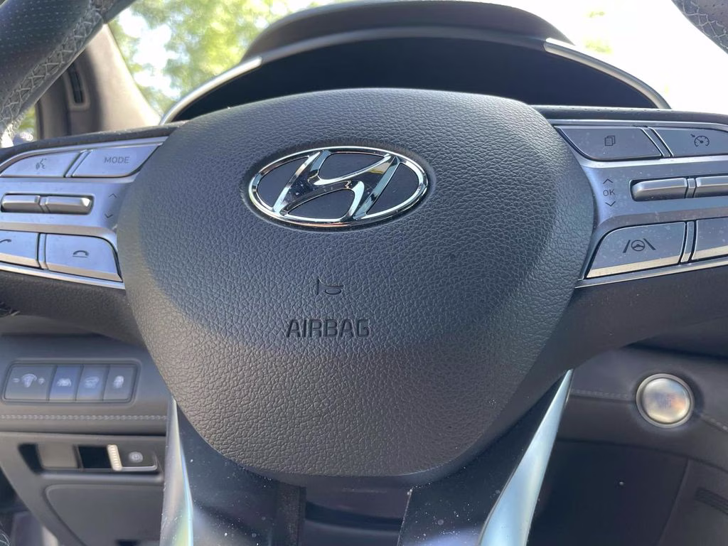 2023 Shimmering Silver Pearl Hyundai Santa Fe Calligraphy FWD SUV