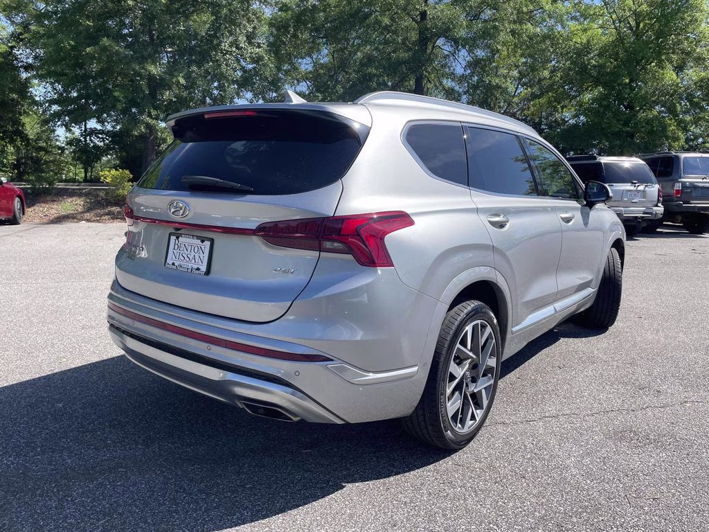 2023 Shimmering Silver Pearl Hyundai Santa Fe Calligraphy FWD SUV