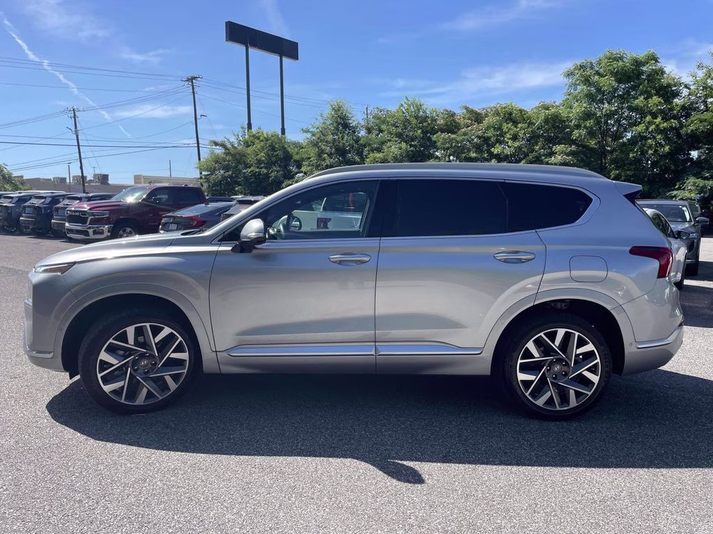 2023 Shimmering Silver Pearl Hyundai Santa Fe Calligraphy FWD SUV