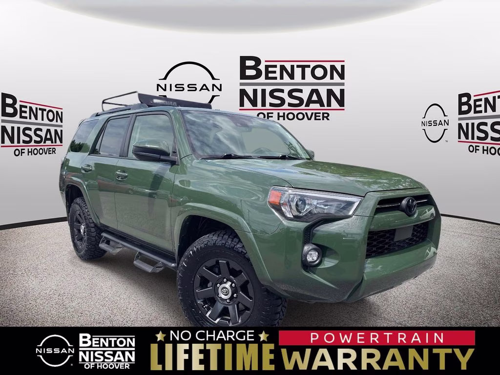 2021 Army Green Toyota 4Runner Trail 4X4 SUV