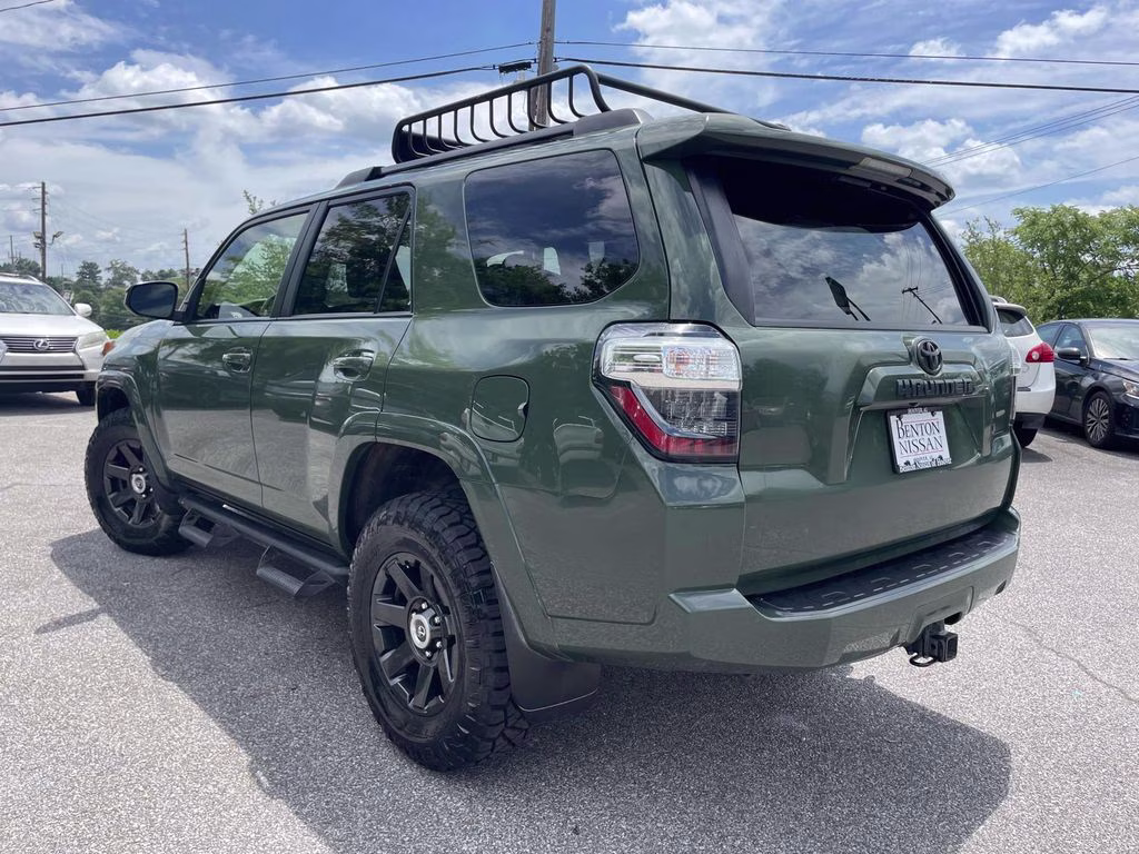 2021 Army Green Toyota 4Runner Trail 4X4 SUV