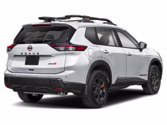 2026 Everest White Pearl Tricoat Nissan Rogue Rock Creek AWD SUV