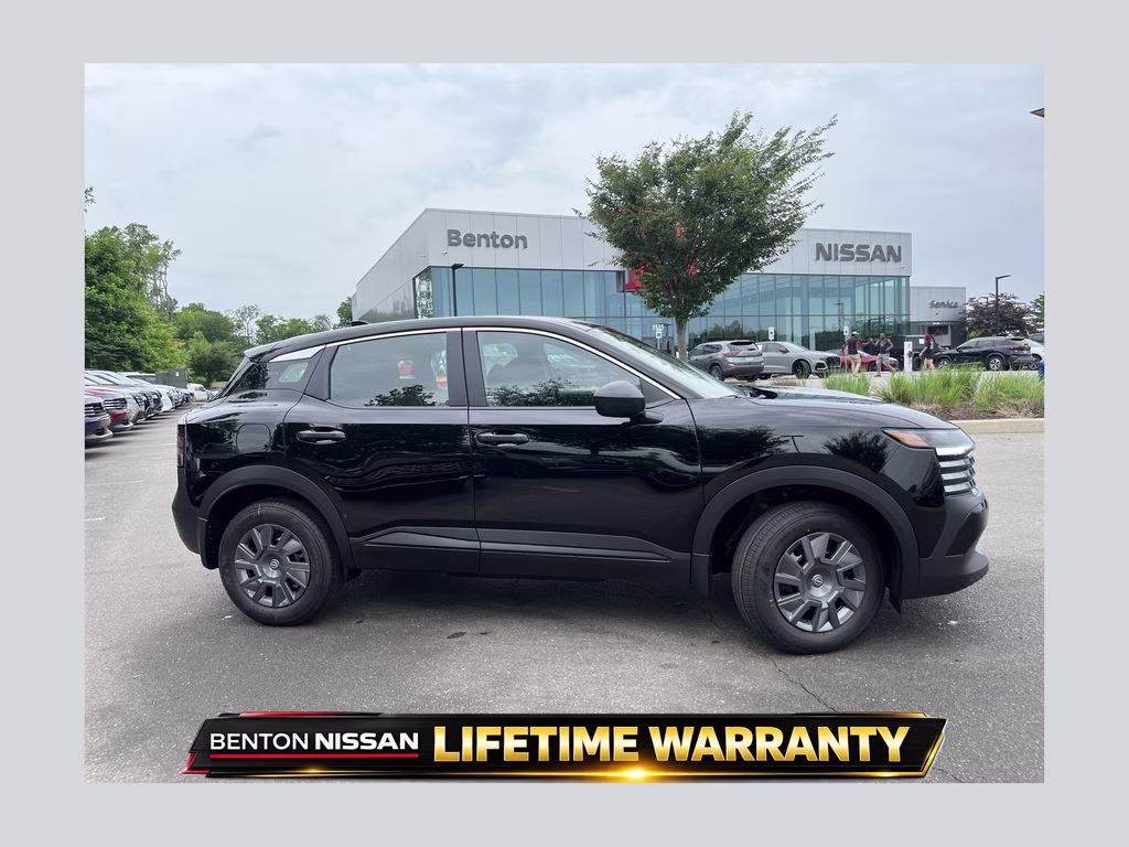 2026 Super Black Nissan Kicks S FWD SUV