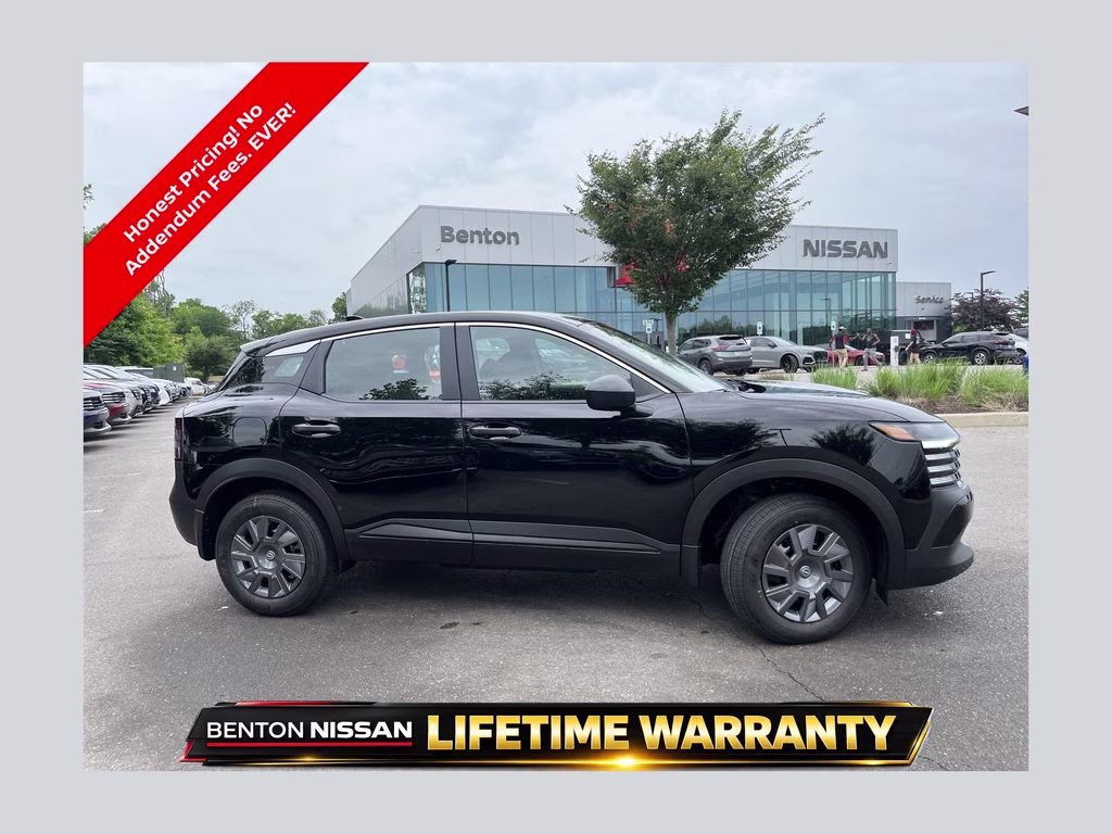 2026 Super Black Nissan Kicks S FWD SUV