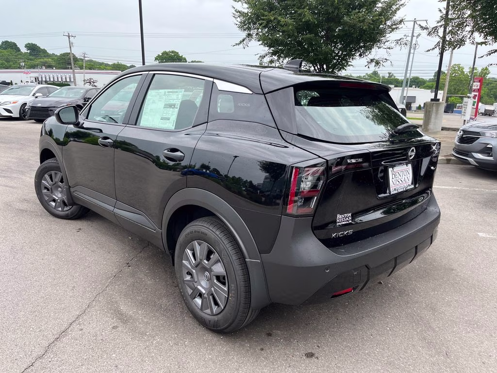 2026 Super Black Nissan Kicks S FWD SUV
