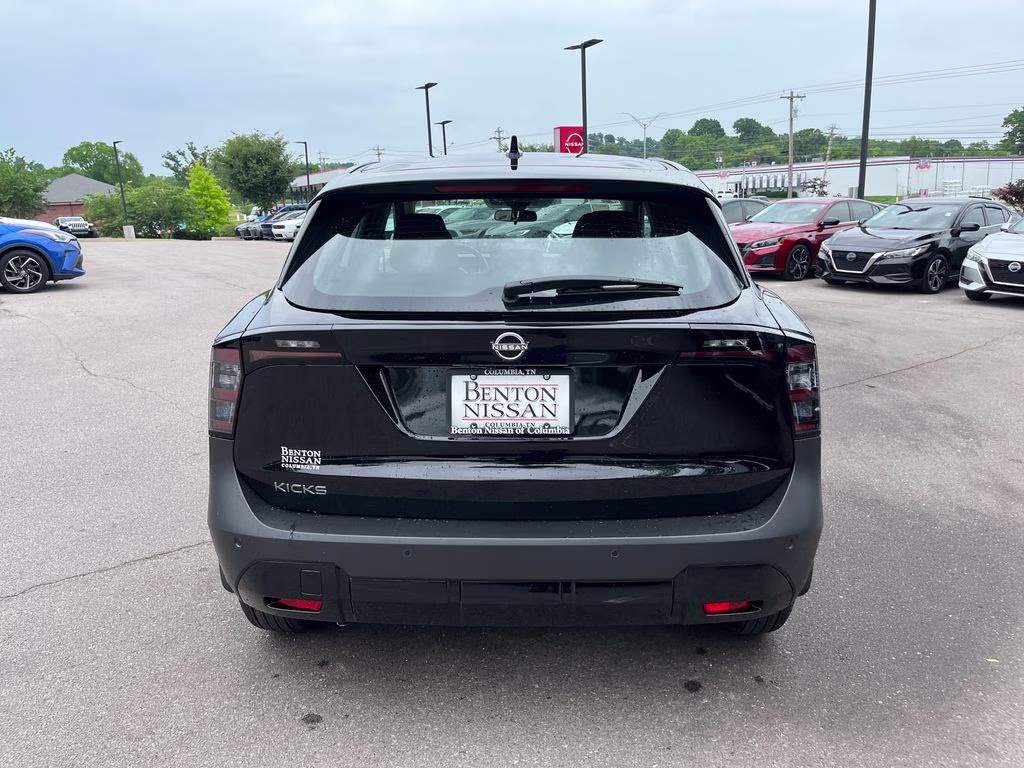 2026 Super Black Nissan Kicks S FWD SUV