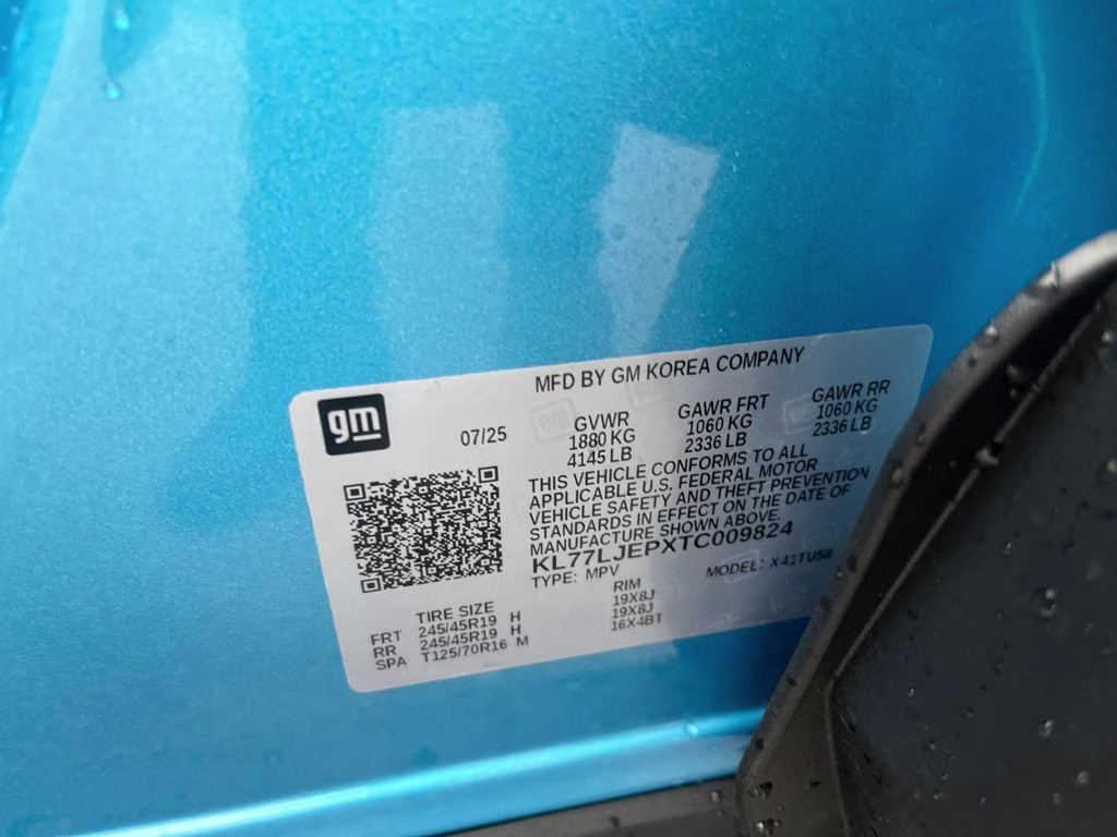 2026 Marina Blue Metallic Chevrolet Trax 2RS FWD SUV