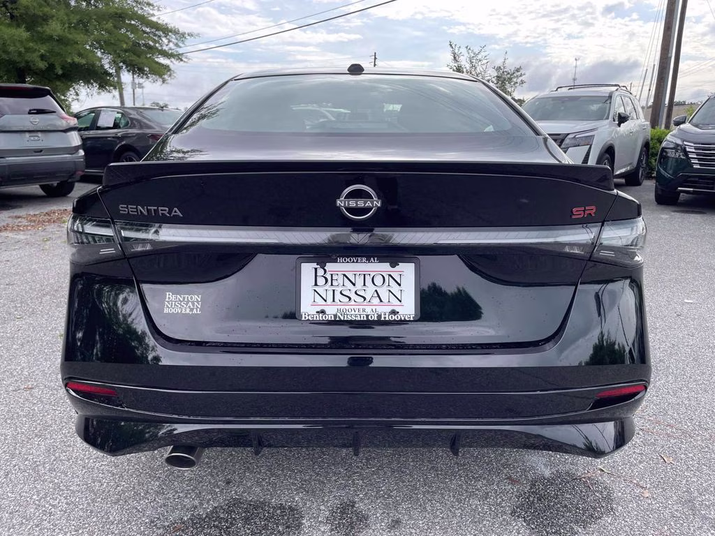 2026 Super Black Nissan Sentra SR FWD Sedan