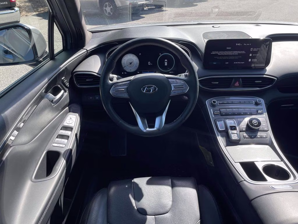 2023 Shimmering Silver Pearl Hyundai Santa Fe Calligraphy FWD SUV