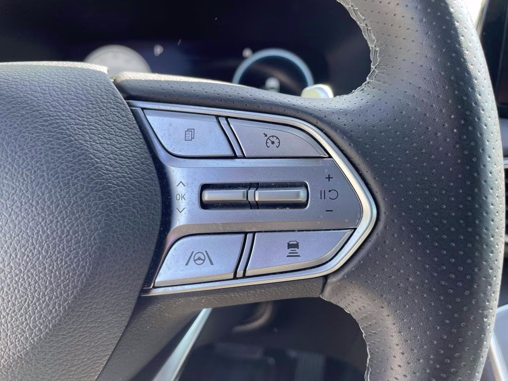2023 Shimmering Silver Pearl Hyundai Santa Fe Calligraphy FWD SUV