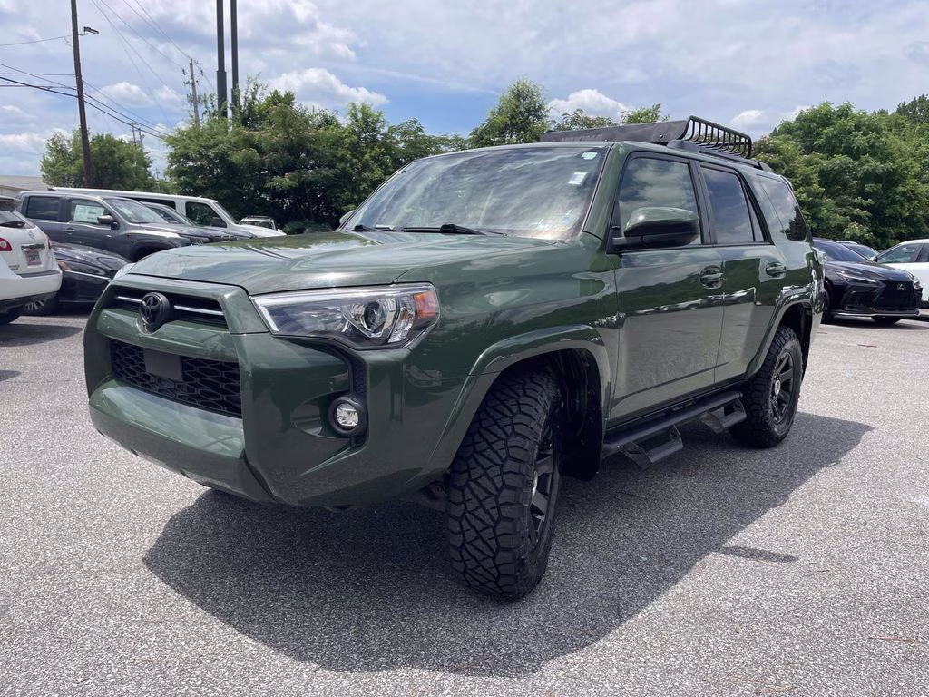 2021 Army Green Toyota 4Runner Trail 4X4 SUV