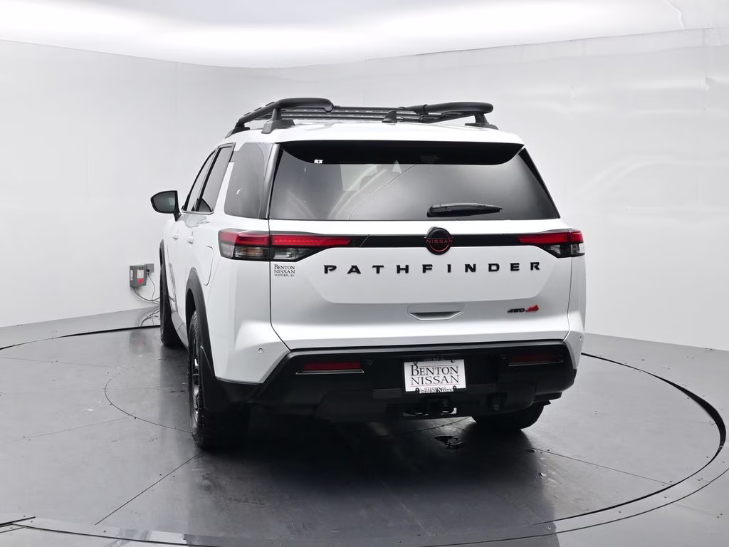 2026 Everest White Pearl Tricoat Nissan Pathfinder Rock Creek 4X4 SUV