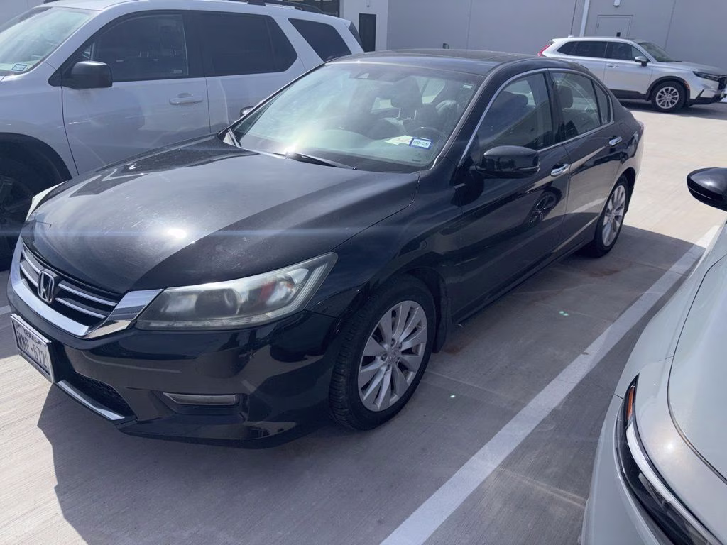 2013 Crystal Black Pearl Honda Accord EX-L FWD Sedan