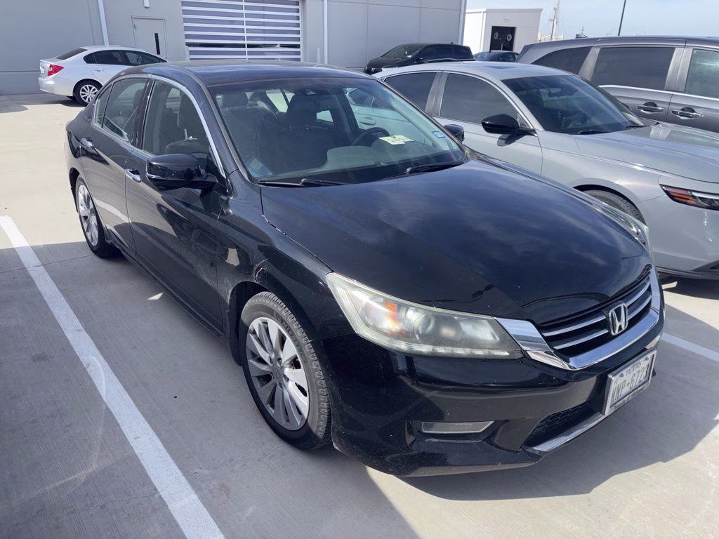 2013 Crystal Black Pearl Honda Accord EX-L FWD Sedan
