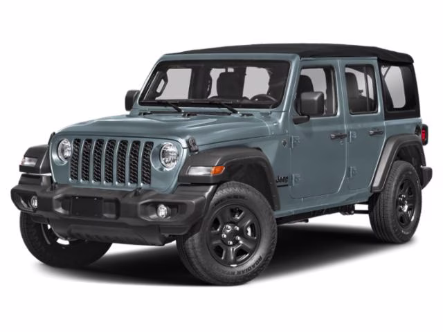 2026 Anvil Clear Coat Jeep Wrangler 4-Door Sport RHD 4X4 SUV