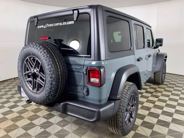 2026 Anvil Clear Coat Jeep Wrangler 4-Door Sport RHD 4X4 SUV