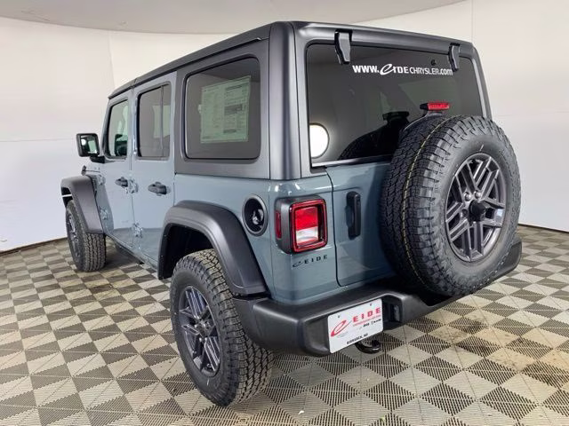 2026 Anvil Clear Coat Jeep Wrangler 4-Door Sport RHD 4X4 SUV