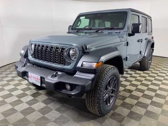 2026 Anvil Clear Coat Jeep Wrangler 4-Door Sport RHD 4X4 SUV