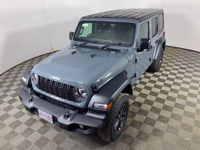 2026 Anvil Clear Coat Jeep Wrangler 4-Door Sport RHD 4X4 SUV