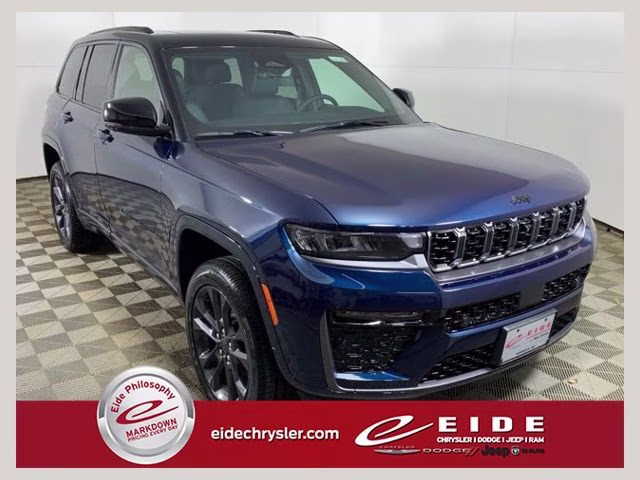 2026 Fathom Blue Pearlcoat Jeep Grand Cherokee Limited Reserve 4X4 SUV