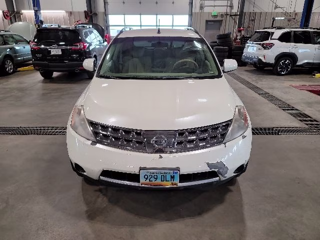2007 Glacier Pearl Clearcoat Nissan Murano S AWD SUV