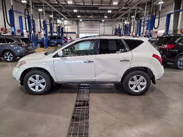 2007 Glacier Pearl Clearcoat Nissan Murano S AWD SUV