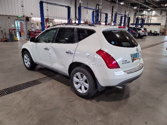 2007 Glacier Pearl Clearcoat Nissan Murano S AWD SUV