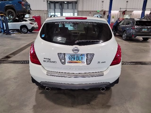 2007 Glacier Pearl Clearcoat Nissan Murano S AWD SUV