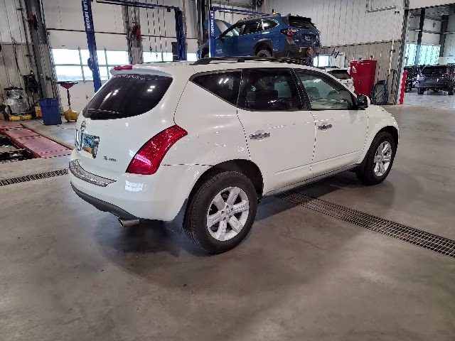 2007 Glacier Pearl Clearcoat Nissan Murano S AWD SUV