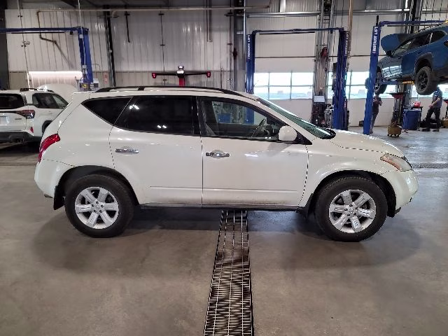 2007 Glacier Pearl Clearcoat Nissan Murano S AWD SUV