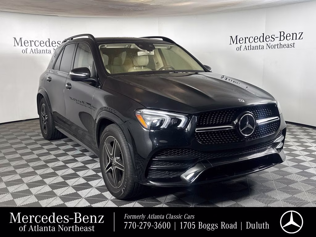 2020 Obsidian Black Metallic Mercedes-Benz GLE GLE 580 AWD SUV