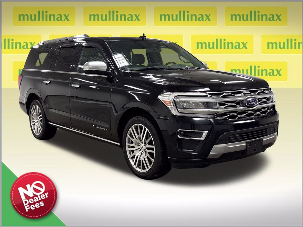 2023 Black Metallic Ford Expedition Max Platinum RWD SUV