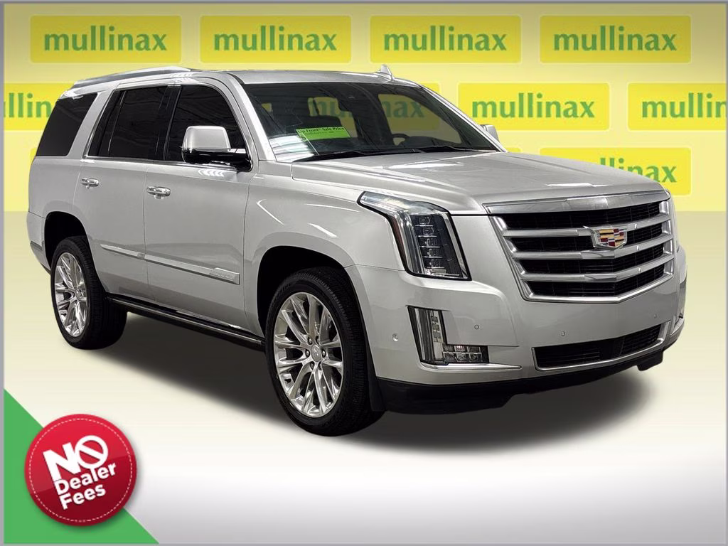 2020 Radiant Silver Metallic Cadillac Escalade Premium Luxury 4X4 SUV