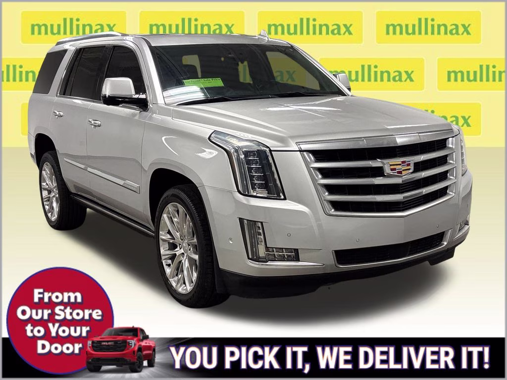2020 Radiant Silver Metallic Cadillac Escalade Premium Luxury 4X4 SUV