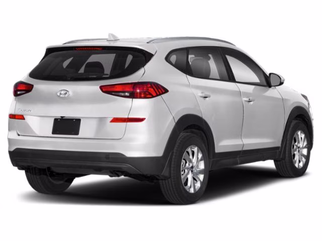 2019 Dazzling White Hyundai Tucson SE FWD SUV