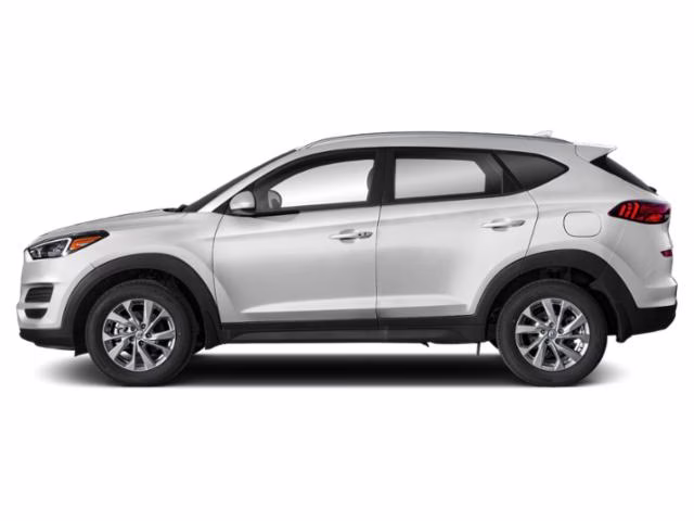 2019 Dazzling White Hyundai Tucson SE FWD SUV
