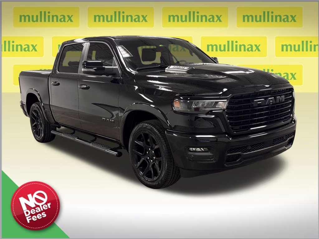 2026 Diamond Black Crystal Pearlcoat Ram 1500 Laramie 4X4 Truck