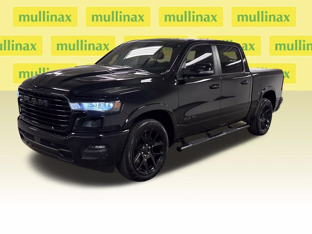 2026 Diamond Black Crystal Pearlcoat Ram 1500 Laramie 4X4 Truck