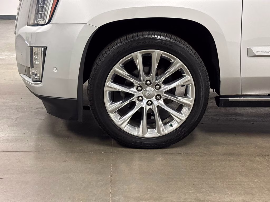 2020 Radiant Silver Metallic Cadillac Escalade Premium Luxury 4X4 SUV