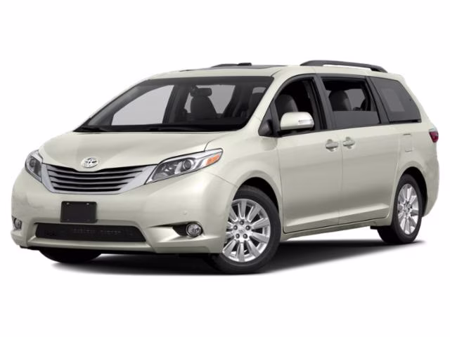 2015 Blizzard Pearl Toyota Sienna Limited Premium FWD Van
