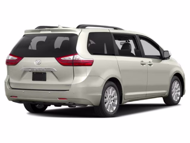 2015 Blizzard Pearl Toyota Sienna Limited Premium FWD Van