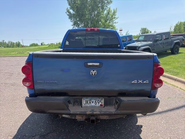 2007 Blue Dodge Ram 1500 SLT 4X4 Truck