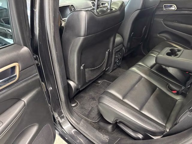2015 Brilliant Black Crystal Pearlcoat Jeep Grand Cherokee Overland 4X4 SUV