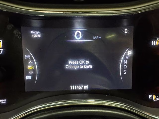 2015 Brilliant Black Crystal Pearlcoat Jeep Grand Cherokee Overland 4X4 SUV