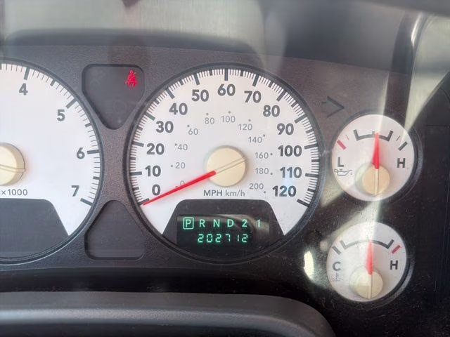 2007 Blue Dodge Ram 1500 SLT 4X4 Truck